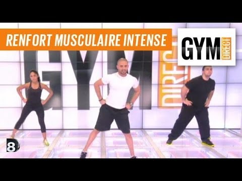 Cours de gym : renforcement musculaire intense