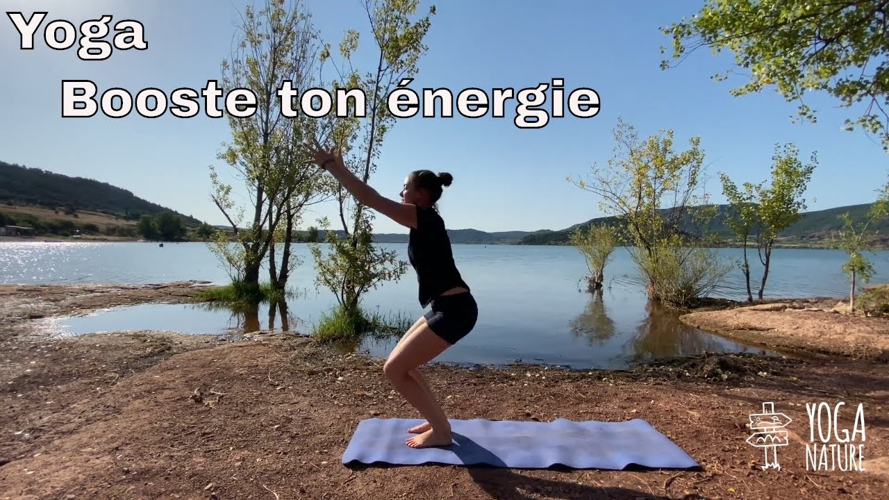 Yoga, booster son énergie, booster son corps, séance de salagou du matin