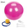 Ballon Yoga CoreSphere Harmony de 85 CM de couleur Rose avec pompe à gonflé