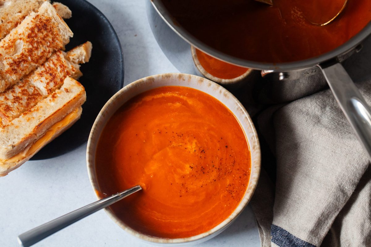 soupe aux tomates en semaine – cuisine amoureuse